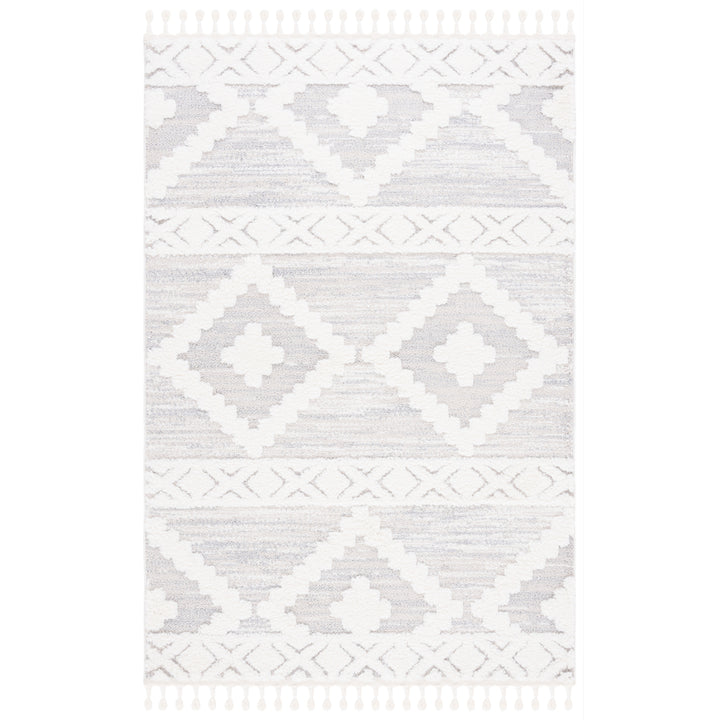 SAFAVIEH Montauk MTK702K Handwoven Turquoise / Ivory Rug Image 1