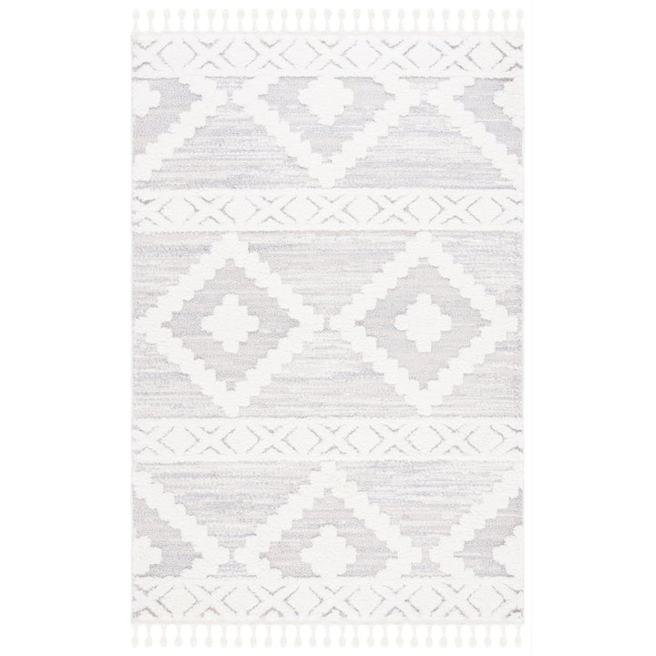 SAFAVIEH Montauk MTK702F Handwoven Grey / Ivory Rug Image 3