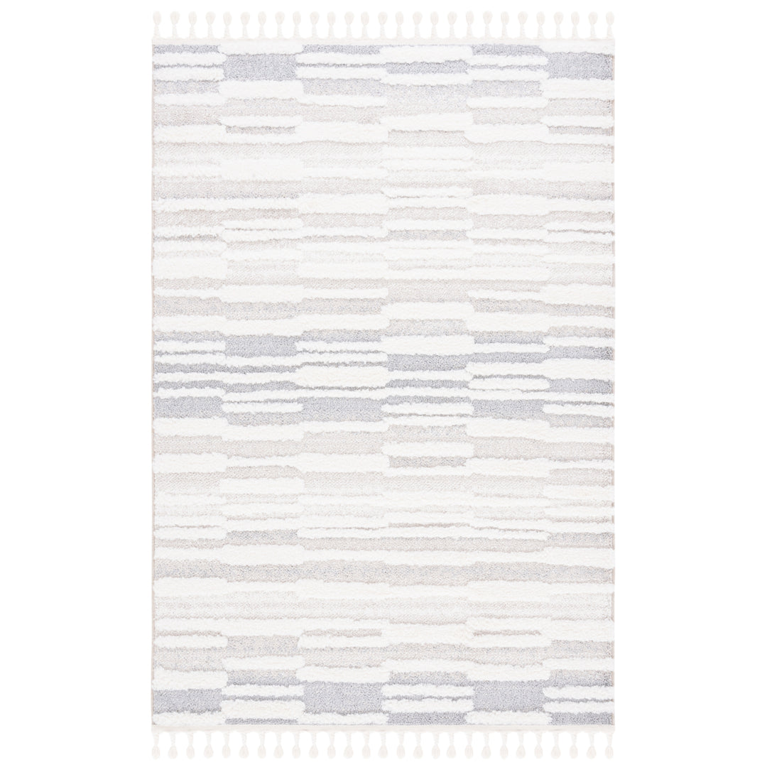 SAFAVIEH Montauk MTK703T Handwoven Brown / Ivory Rug Image 3