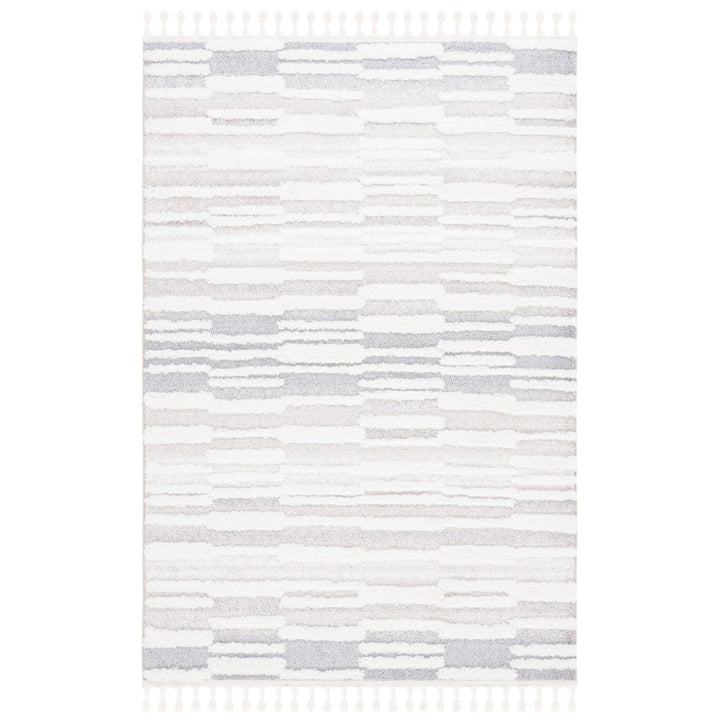 SAFAVIEH Montauk MTK703T Handwoven Brown / Ivory Rug Image 1