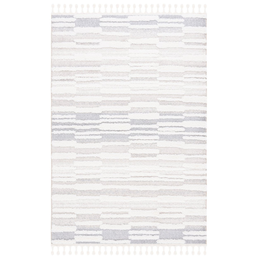 SAFAVIEH Montauk MTK703T Handwoven Brown / Ivory Rug Image 1