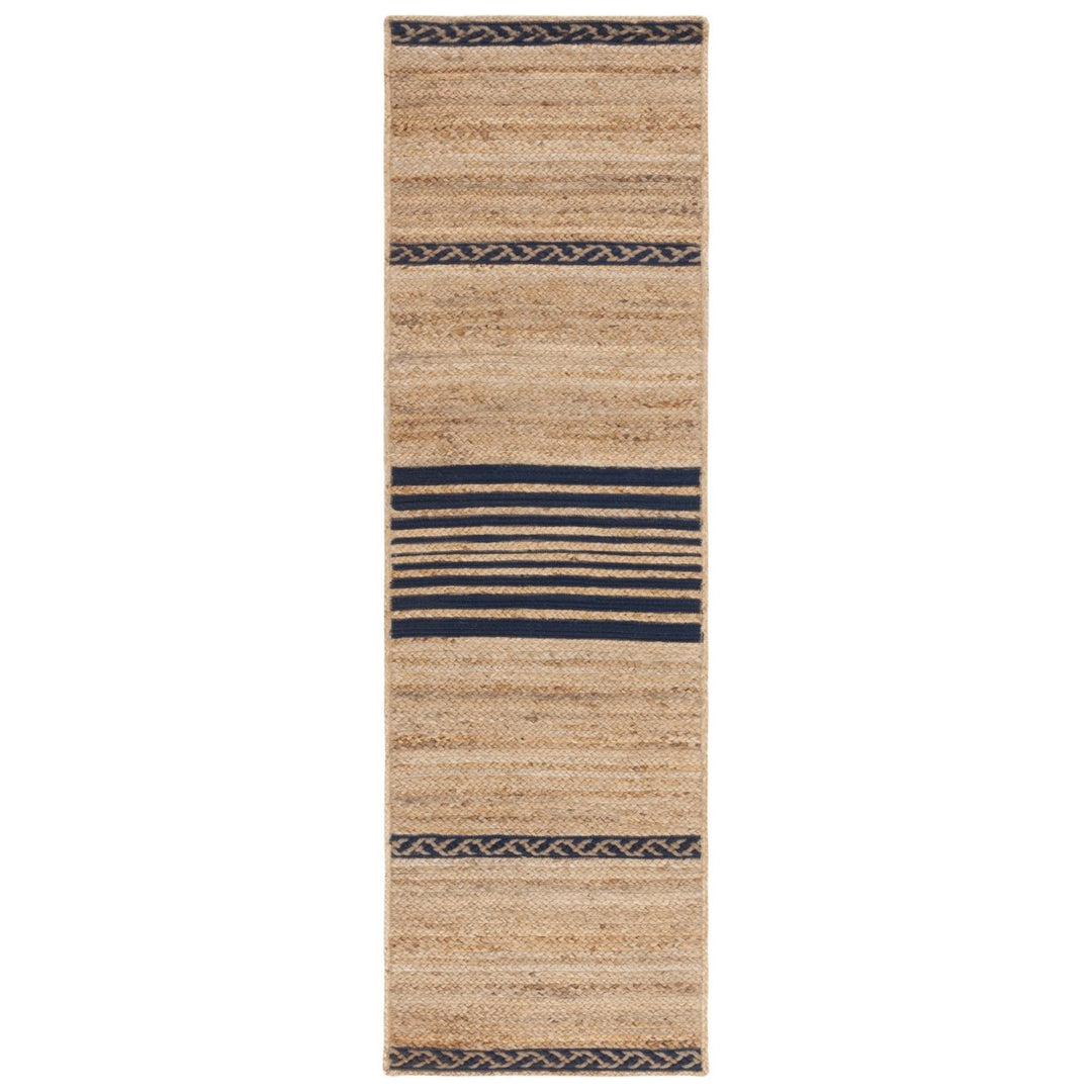 SAFAVIEH Natural Fiber NF826F Grey / Natural Rug Image 1