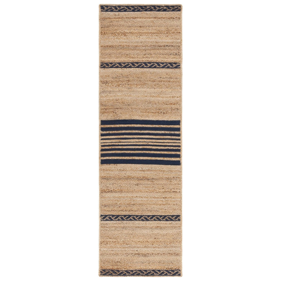 SAFAVIEH Natural Fiber NF826F Grey / Natural Rug Image 1