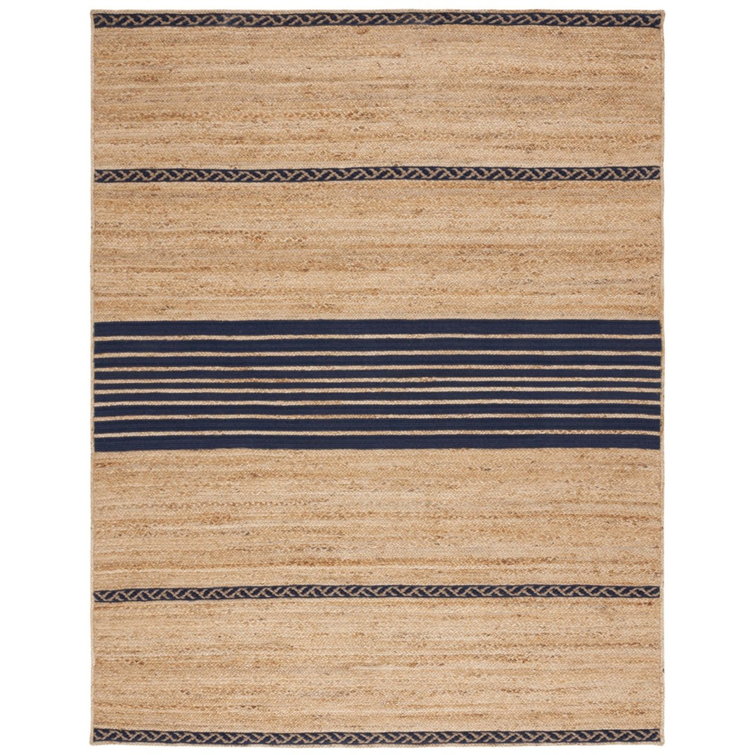 SAFAVIEH Natural Fiber NF826F Grey / Natural Rug Image 9