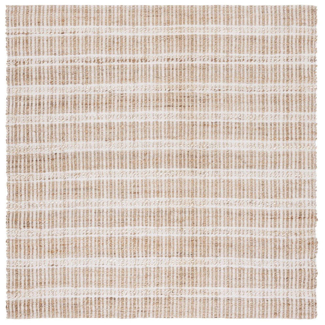 SAFAVIEH NFB553A Natural Fiber Natural / Ivory Image 1