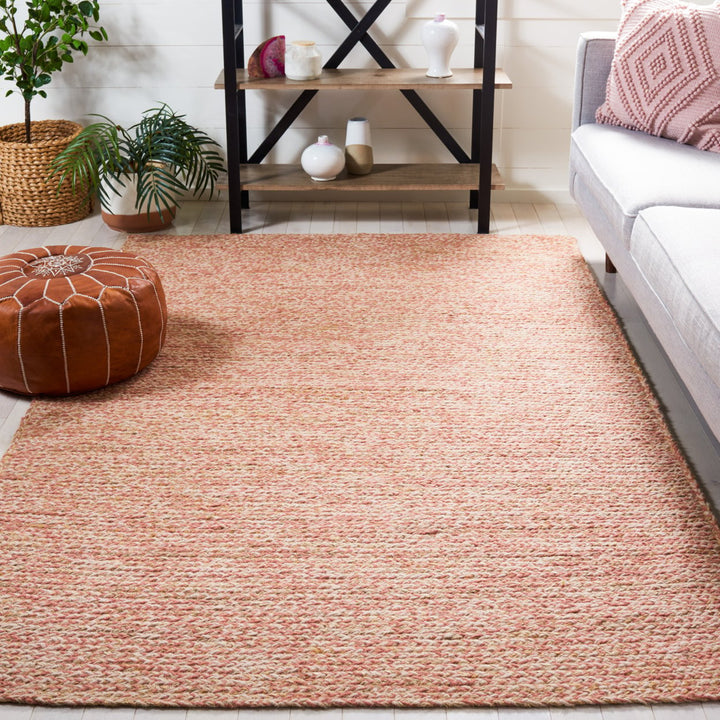 SAFAVIEH Natural Fiber NFB651N Navy / Natural Rug Image 1