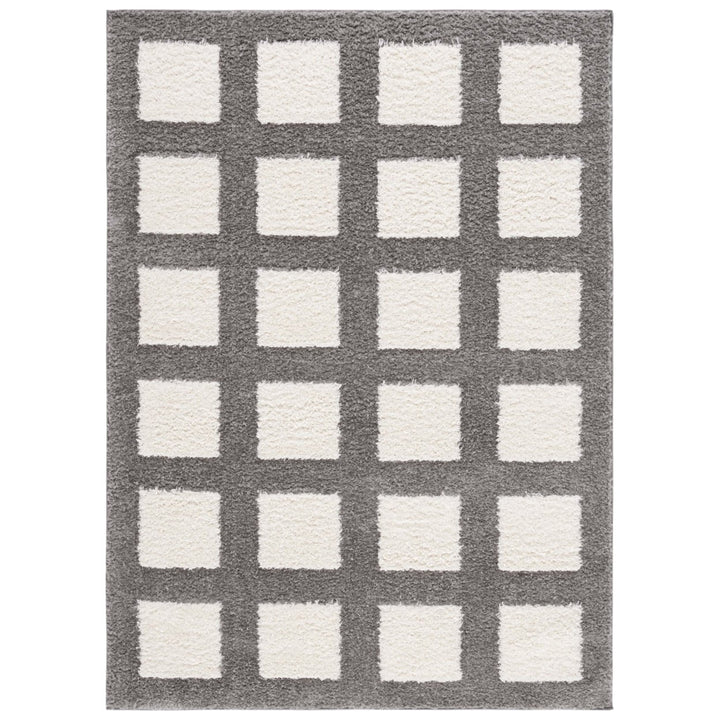 SAFAVIEH Natural Fiber NFB654F Grey / Natural Rug Image 1