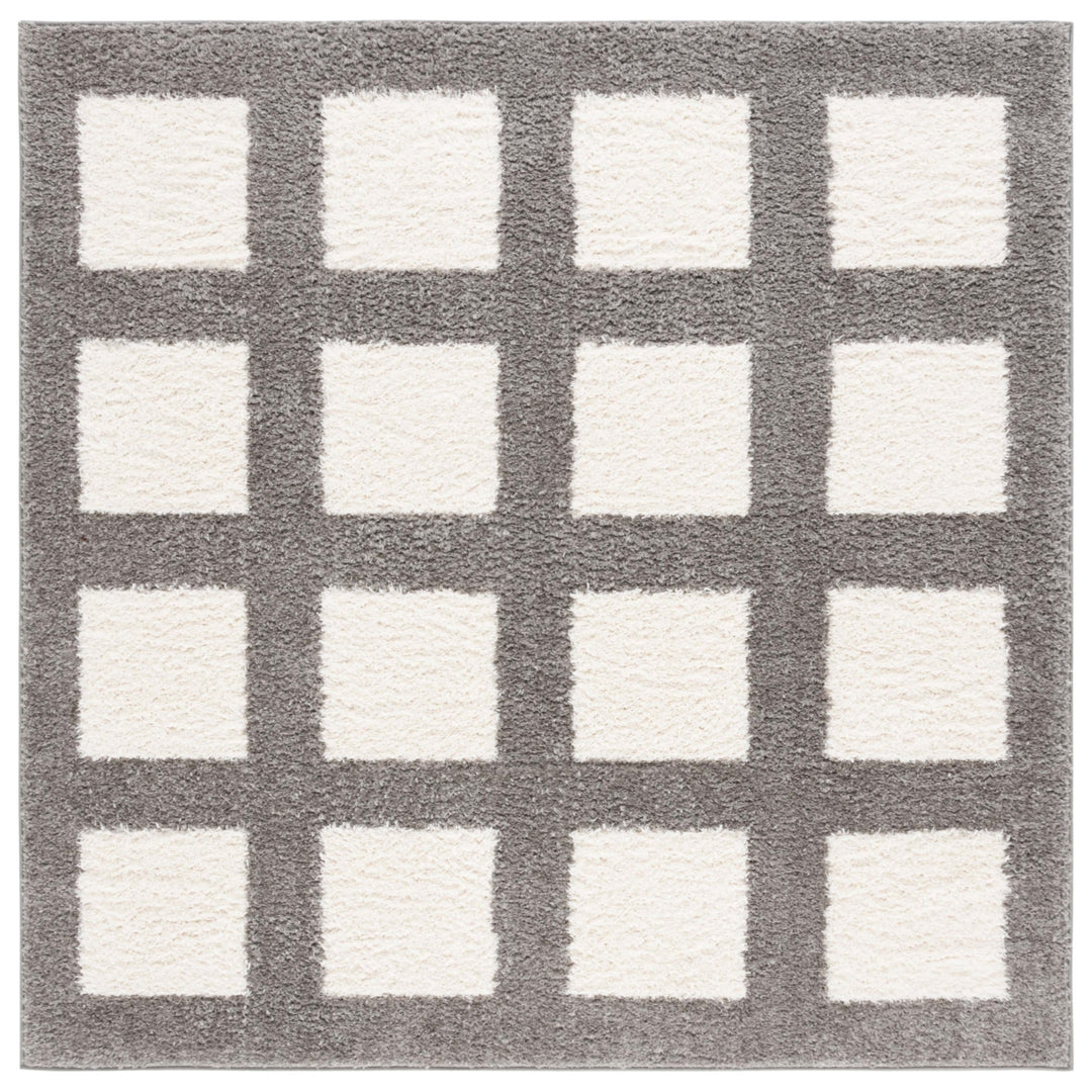 SAFAVIEH Natural Fiber NFB654F Grey / Natural Rug Image 5