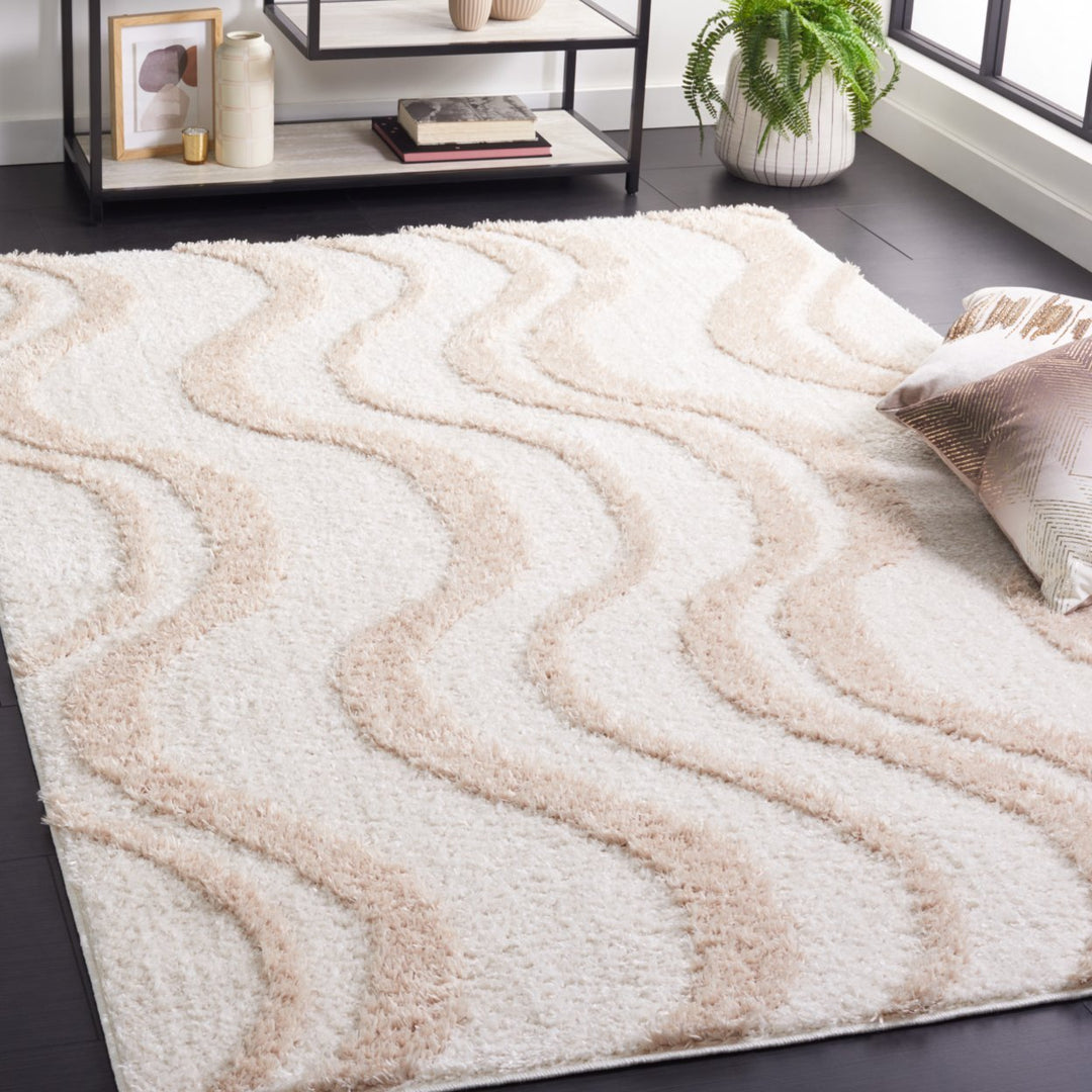 SAFAVIEH Natural Fiber NFB654Y Green / Natural Rug Image 6