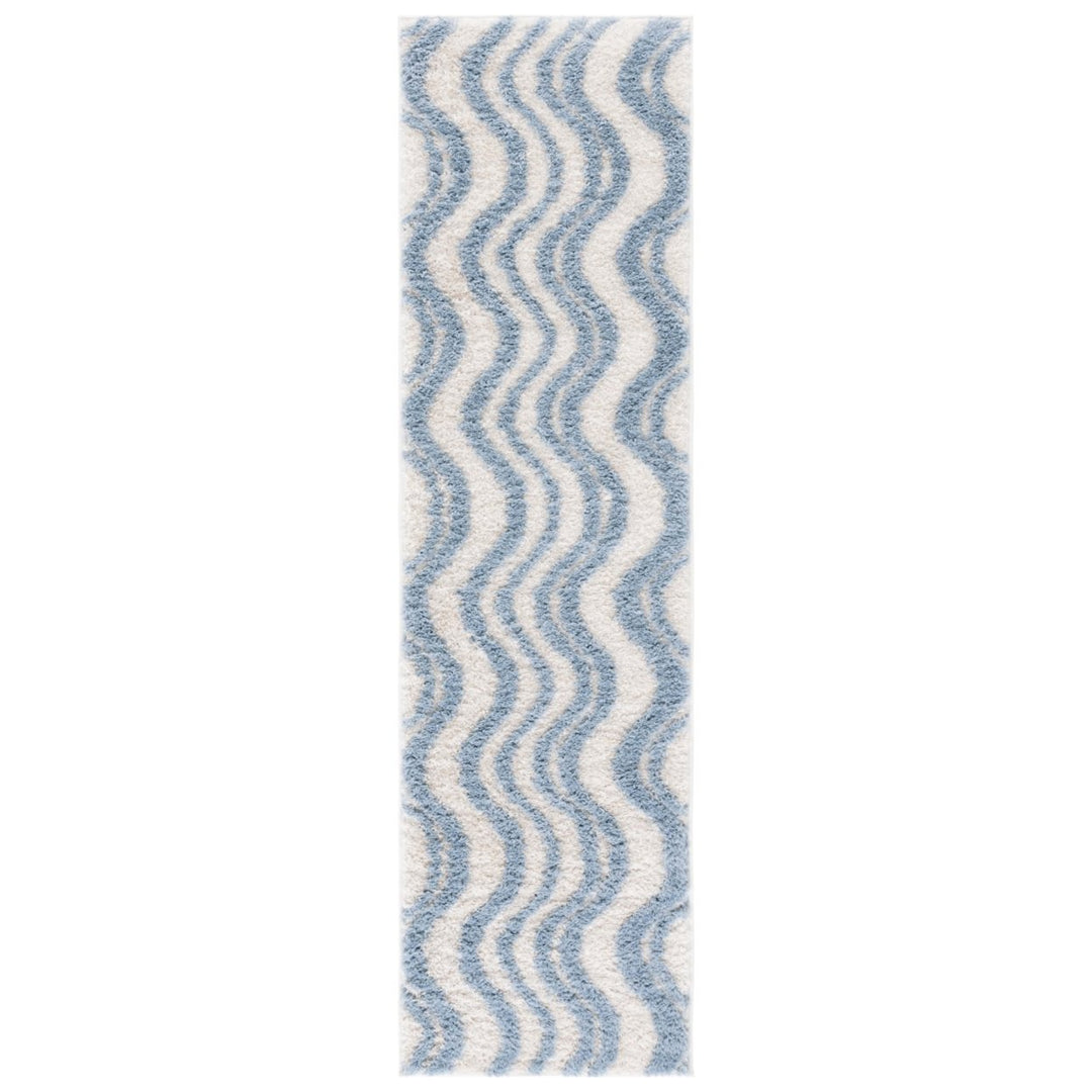 SAFAVIEH Natural Fiber NFB655K Teal / Natural Rug Image 7