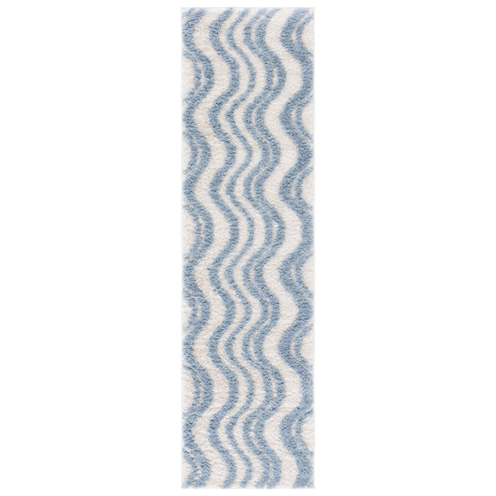 SAFAVIEH Natural Fiber NFB655K Teal / Natural Rug Image 7