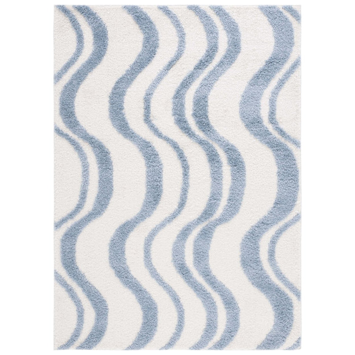 SAFAVIEH Natural Fiber NFB655K Teal / Natural Rug Image 8