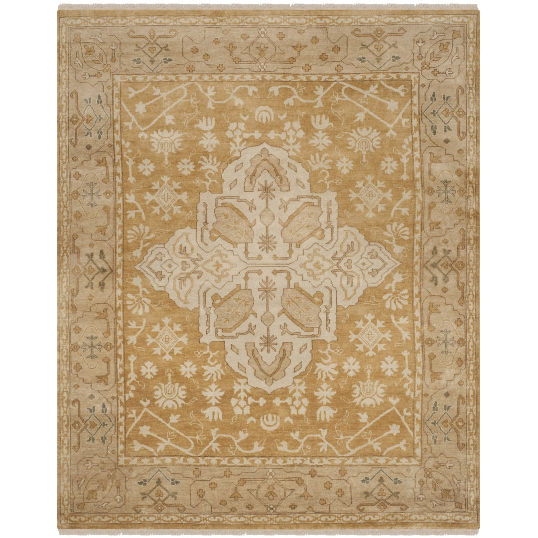 SAFAVIEH Oregon Collection ORE868A Ivory / Blue Rug Image 1