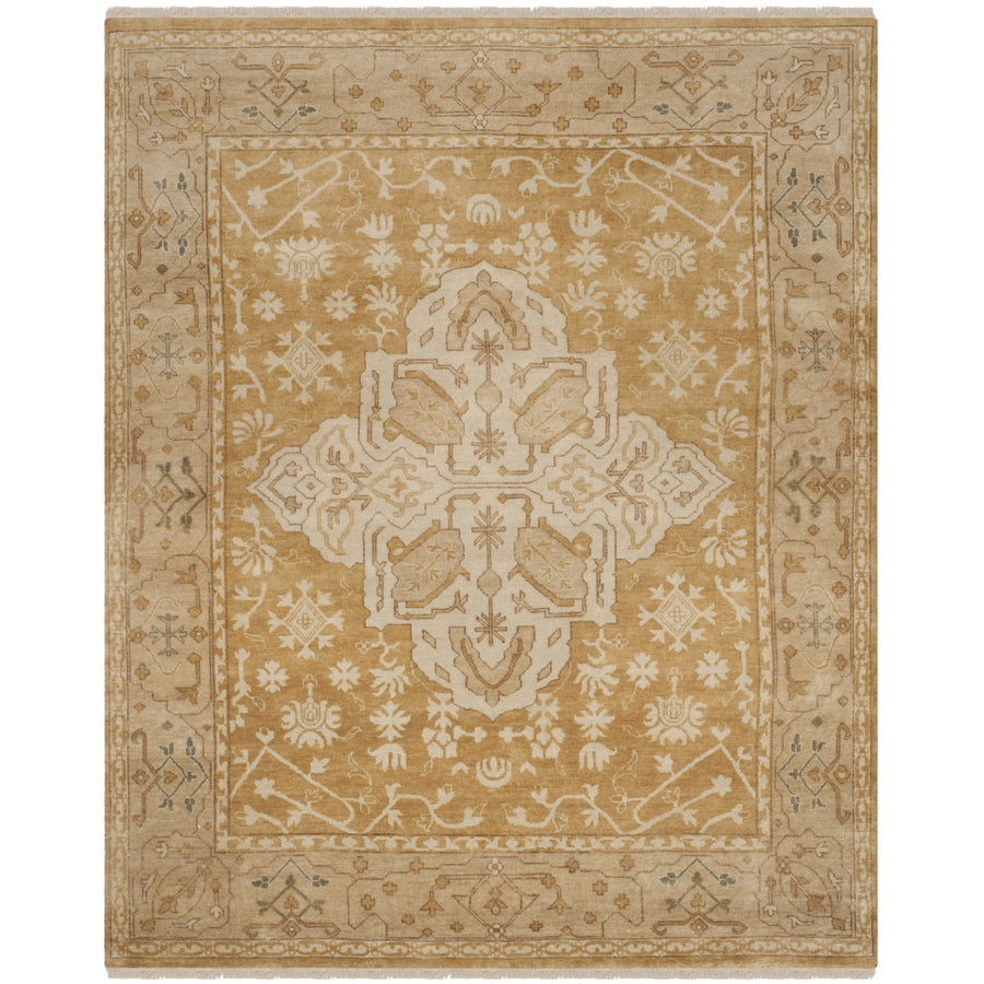 SAFAVIEH Oregon Collection ORE868A Ivory / Blue Rug Image 1