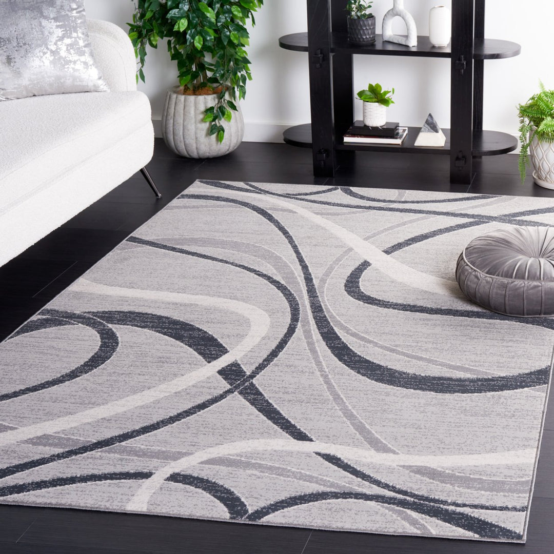 SAFAVIEH Non-slip Collection NSD420G Grey Rug Image 6