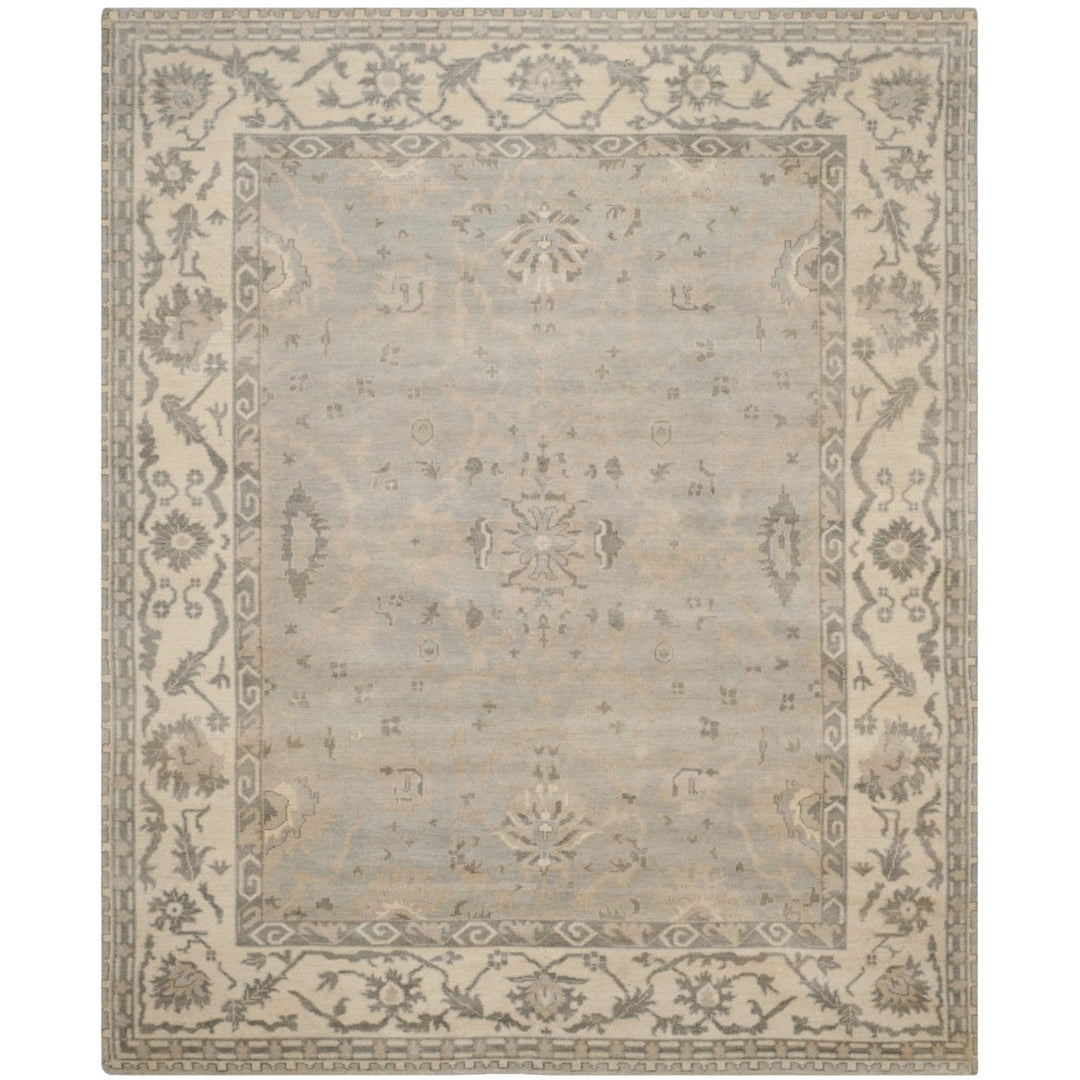 SAFAVIEH Oregon Collection ORE858N Navy / Ivory Rug Image 1