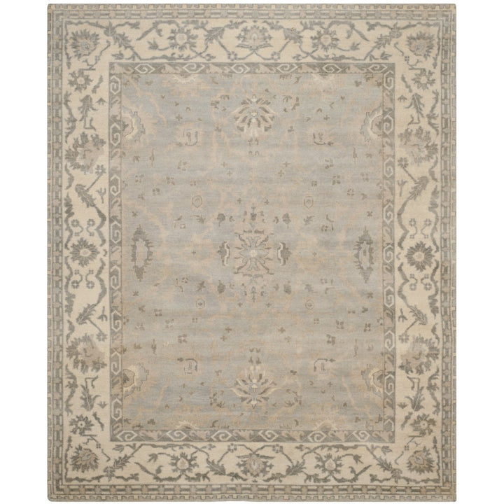 SAFAVIEH Oregon Collection ORE858N Navy / Ivory Rug Image 1