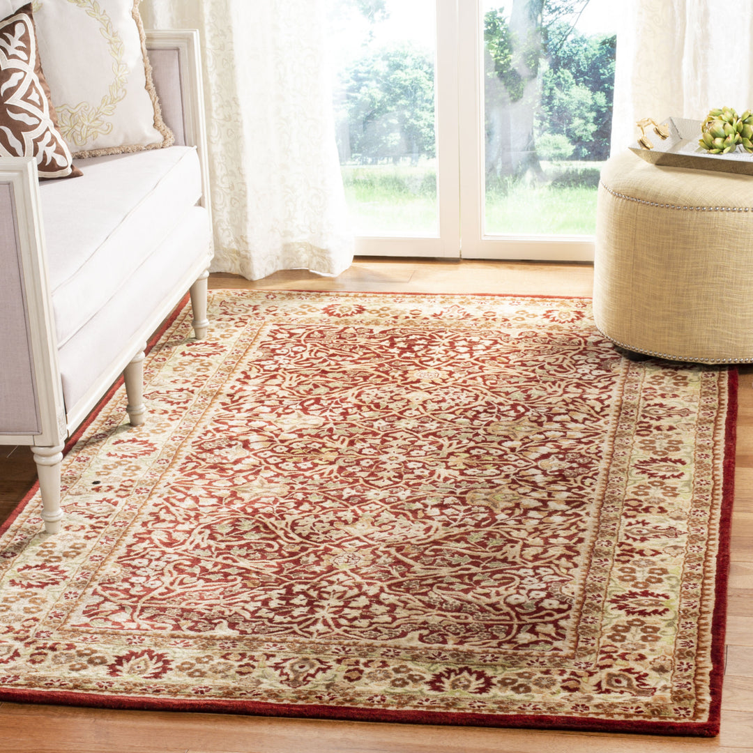 SAFAVIEH Paradise Collection PAR636C Ivory / Dark Grey Rug Image 1