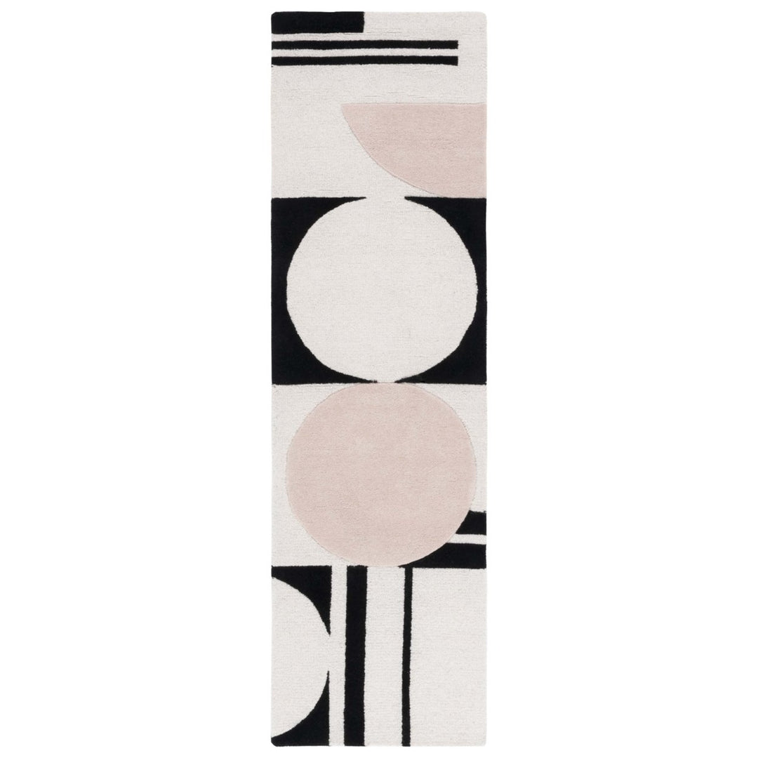 SAFAVIEH Portofino Shag PTS215B Ivory / Beige Rug Image 1