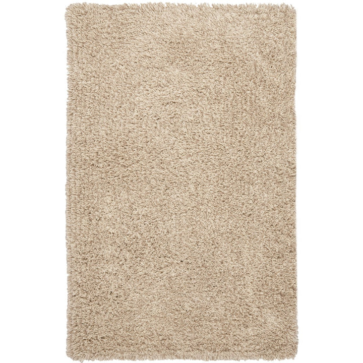 SAFAVIEH  York Shag Collection SG168C Grey / Ivory Rug Image 1