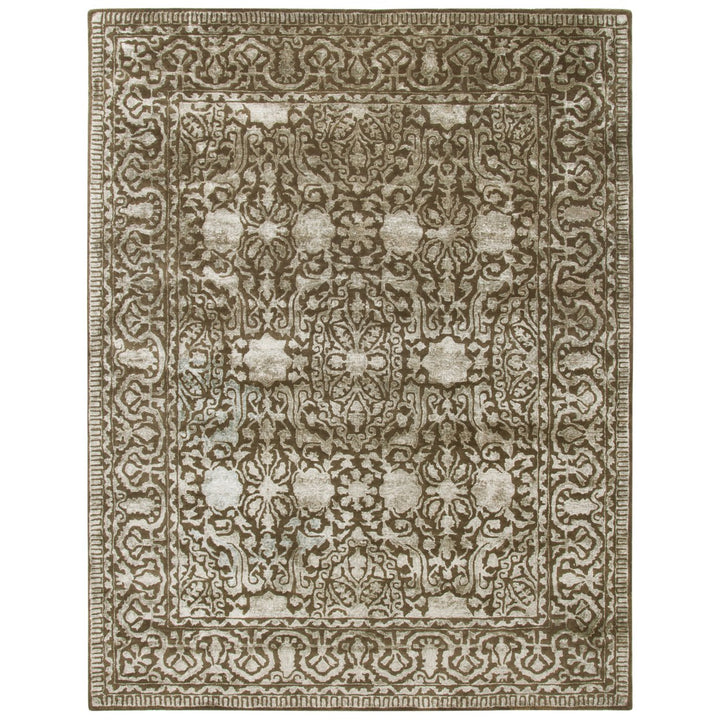 SAFAVIEH Toronto Shag SGT711A Handmade Light Grey Rug Image 10