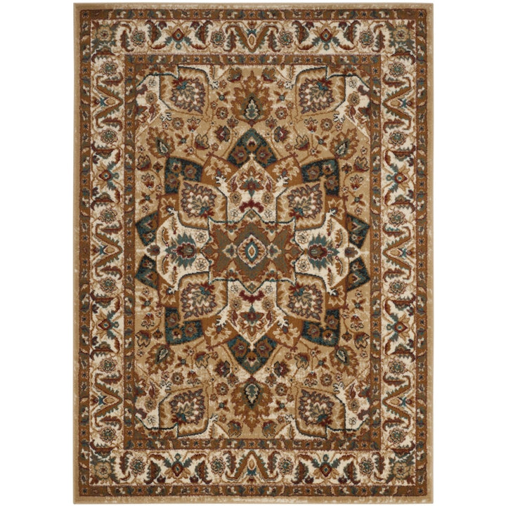 SAFAVIEH Skyler Collection SKY548J Teal / Gold Rug Image 1