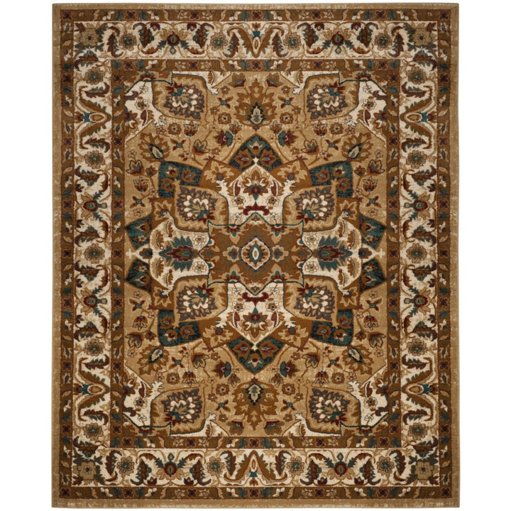 SAFAVIEH Skyler Collection SKY548J Teal / Gold Rug Image 7