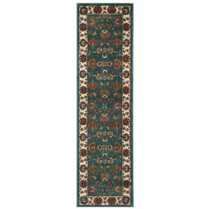 SAFAVIEH Skyler Collection SKY504C Beige Blue / Pink Rug Image 1