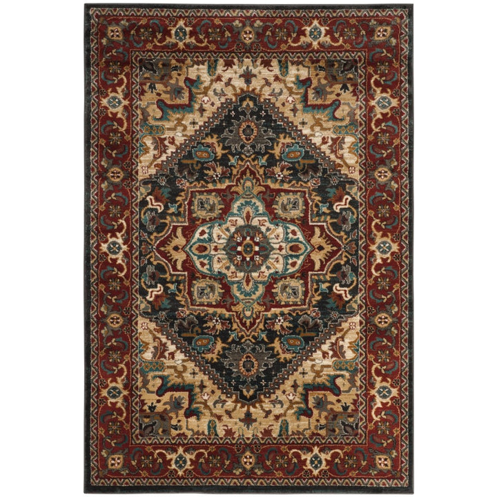 SAFAVIEH Skyler Collection SKY504D Beige / Blue Green Rug Image 3