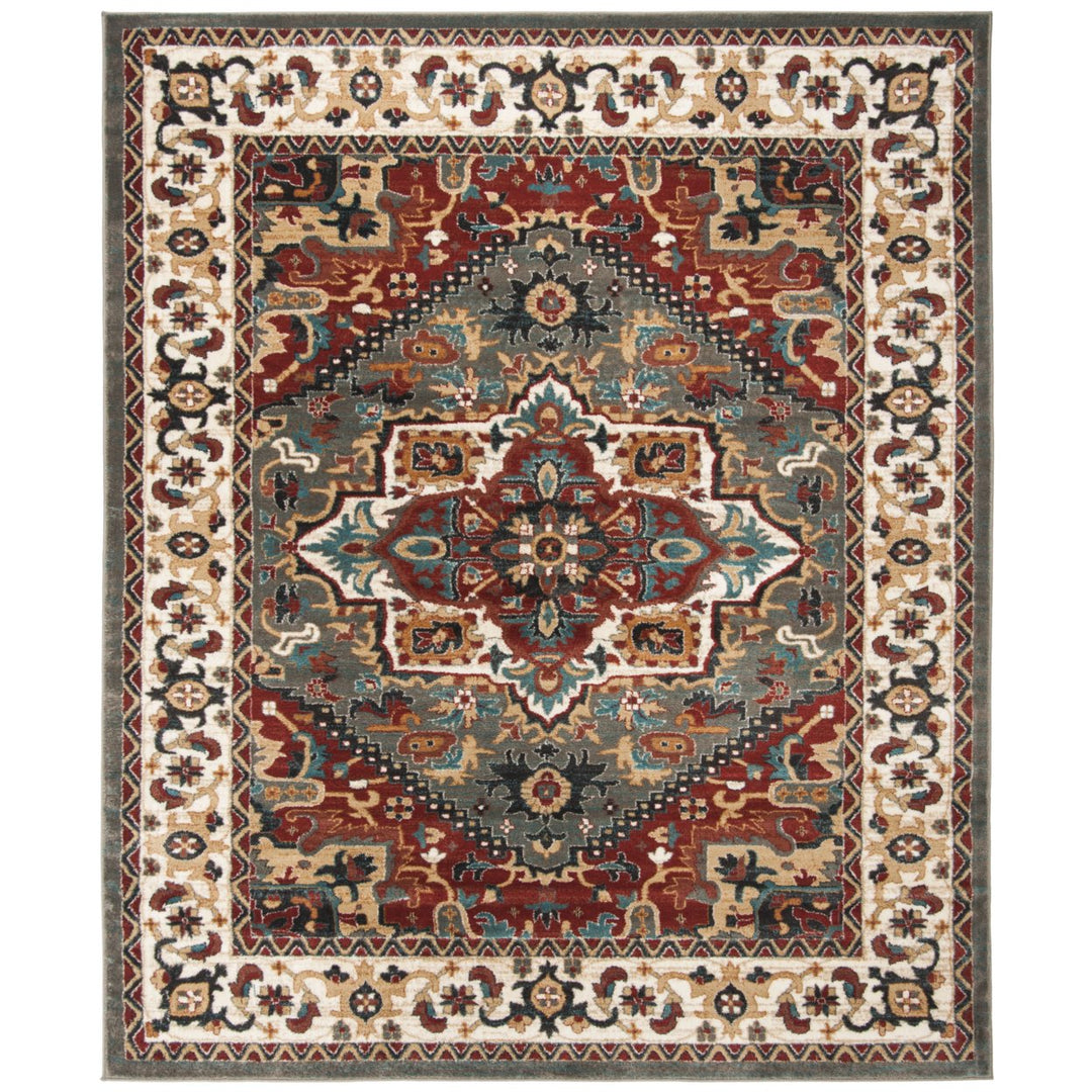 SAFAVIEH Skyler Collection SKY508D Gold / Blue Green Rug Image 4