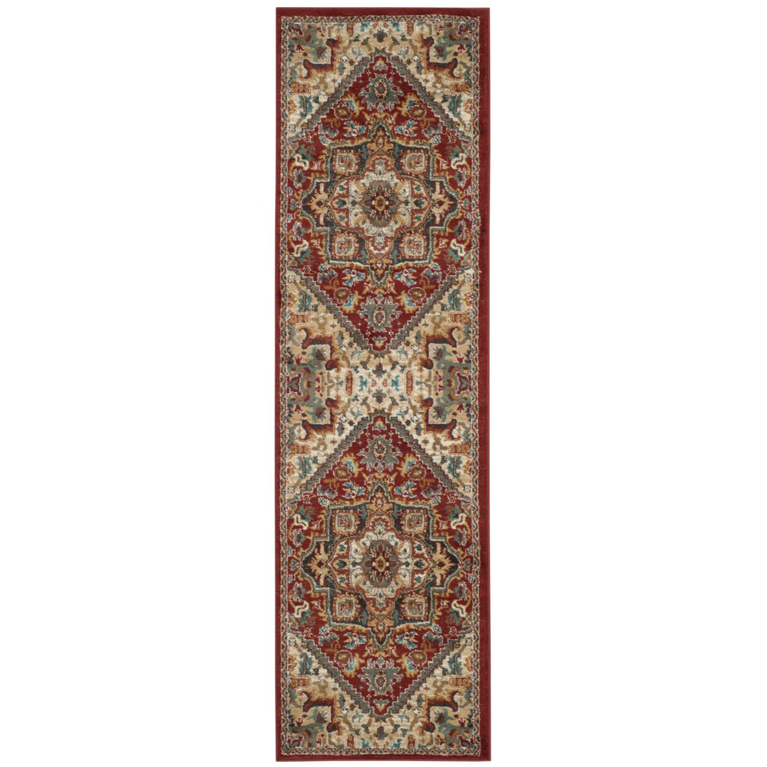 SAFAVIEH Skyler Collection SKY510D Gold / Blue Green Rug Image 3