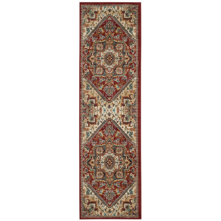 SAFAVIEH Skyler Collection SKY510D Gold / Blue Green Rug Image 3