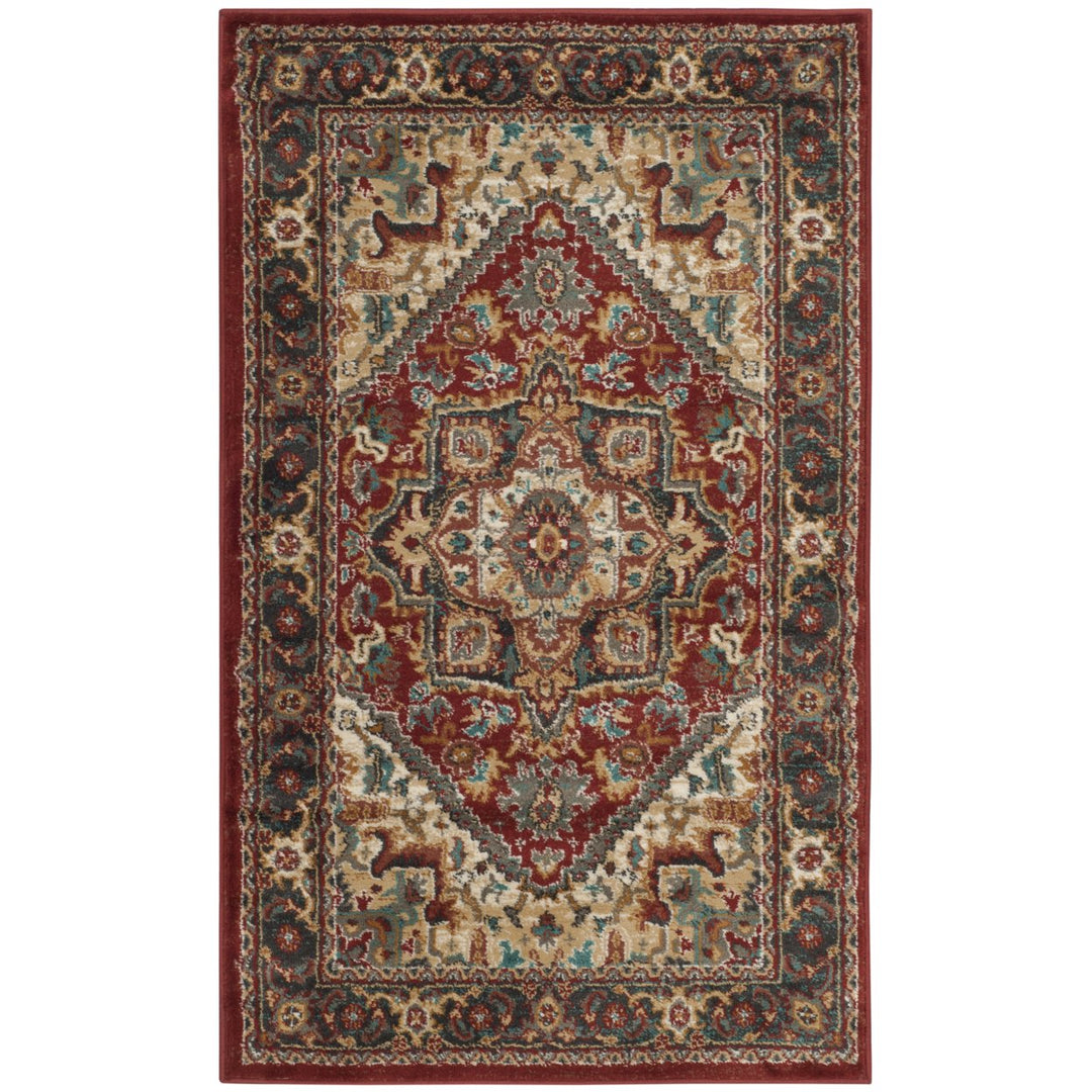 SAFAVIEH Skyler Collection SKY510D Gold / Blue Green Rug Image 1