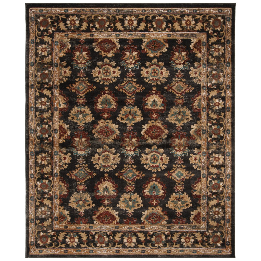 SAFAVIEH Summit Collection SMT292T Teal / Ivory Rug Image 4