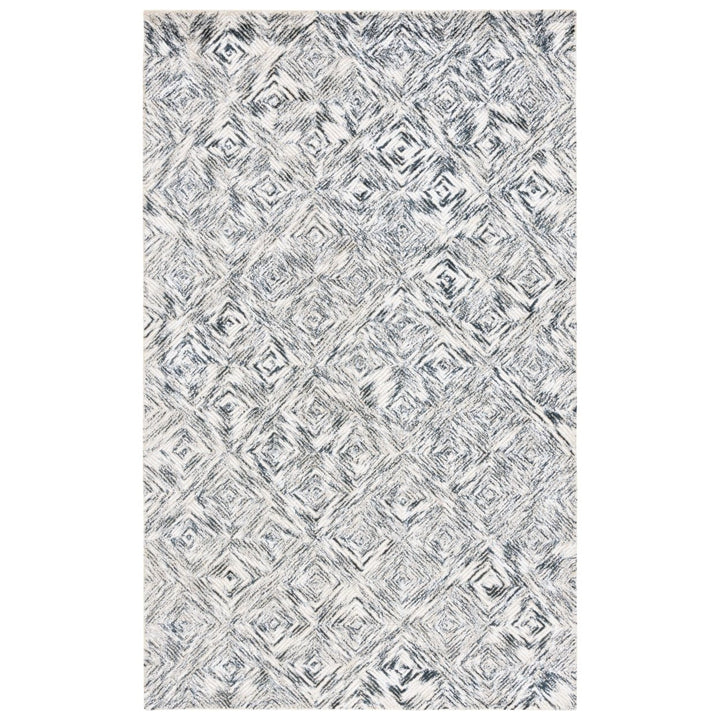 SAFAVIEH Summit Collection SMT292T Teal / Ivory Rug Image 5
