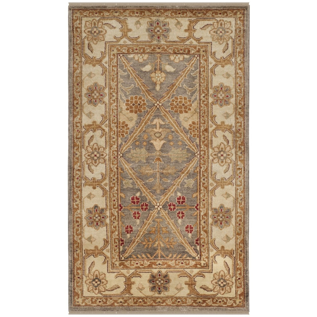 SAFAVIEH Summit Collection SMT297P Ivory / Dark Grey Rug Image 7