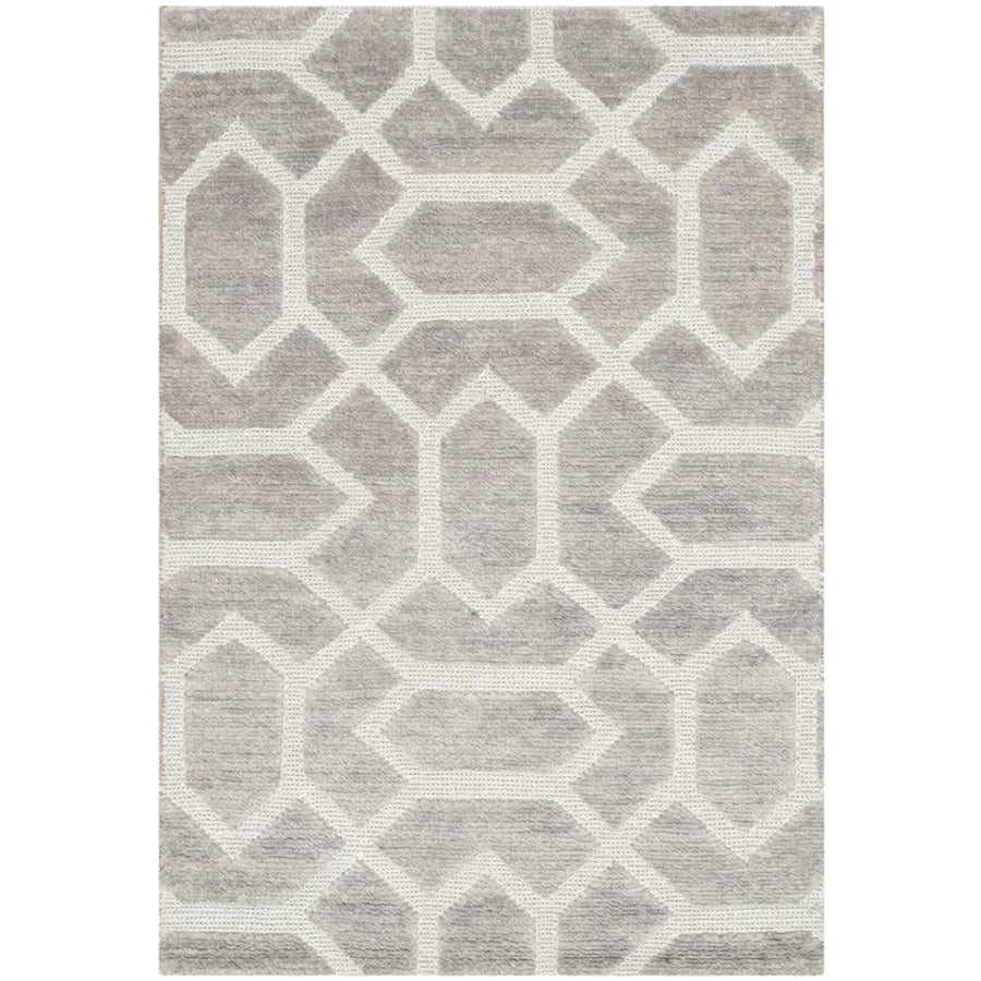 SAFAVIEH Sierra Collection SRA410A Ivory / Rust Rug Image 1