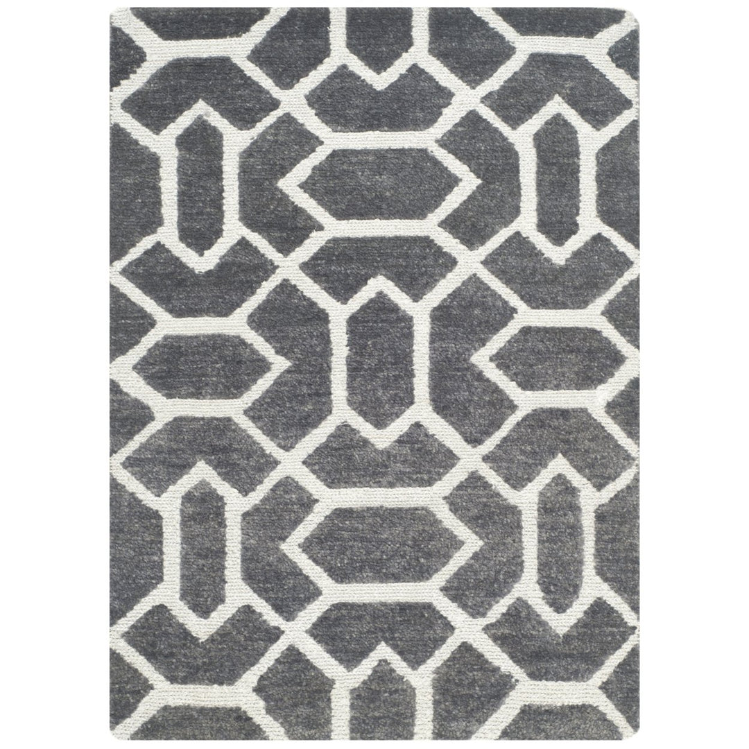 SAFAVIEH Sierra Collection SRA408M Blue / Ivory Rug Image 1