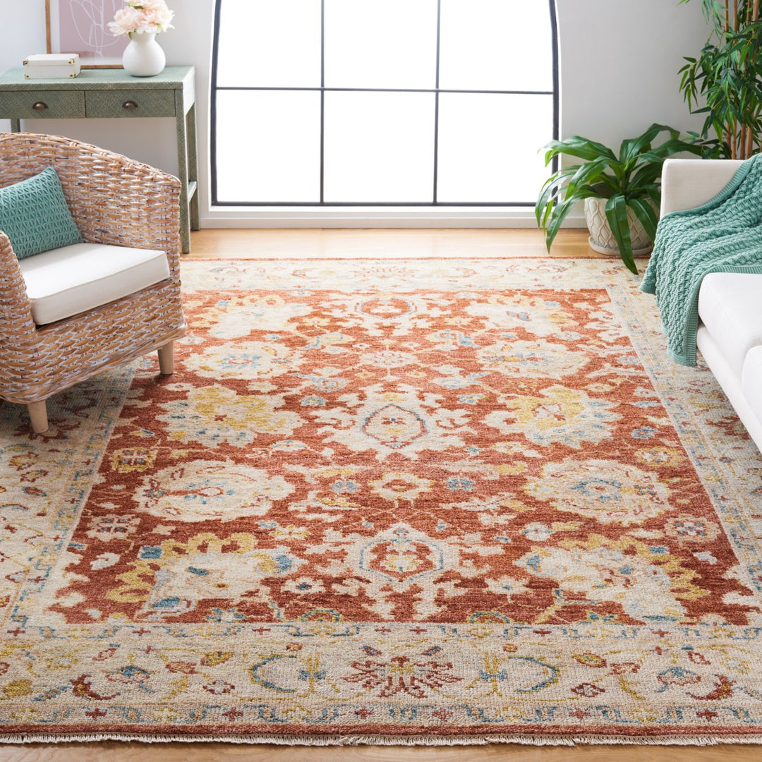 SAFAVIEH Sierra Collection SRA400A Ivory / Grey Rug Image 1