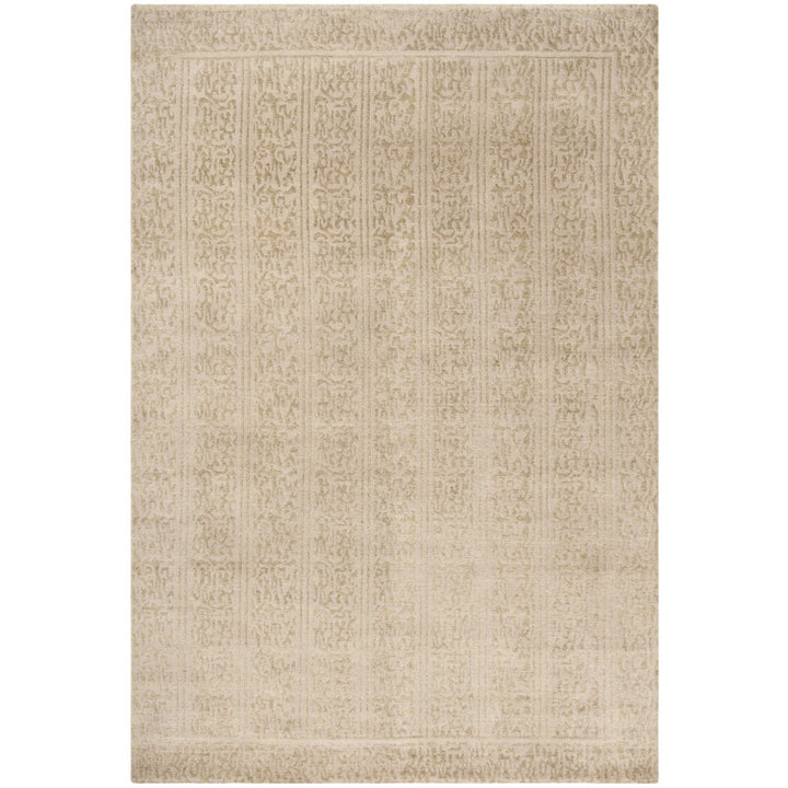 SAFAVIEH Tahoe Shag Collection THO677N Navy / White Rug Image 6