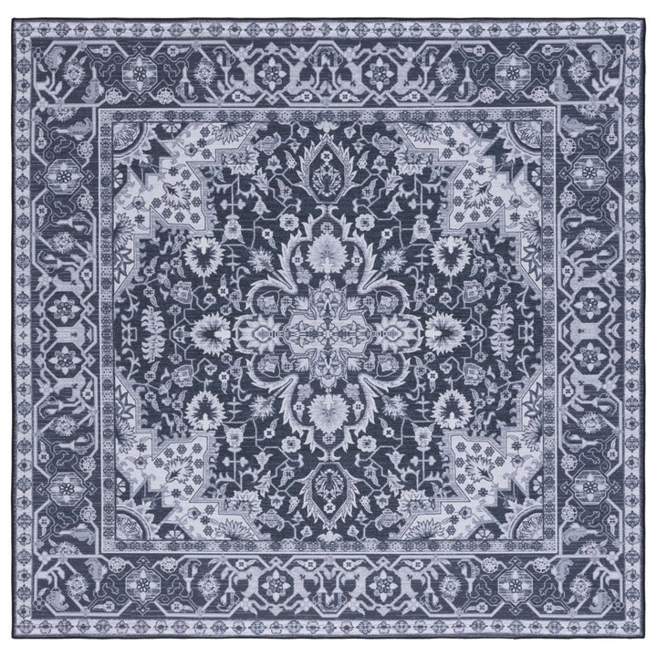 SAFAVIEH Tucson Collection TSN101Q Red / Blue Rug Image 1