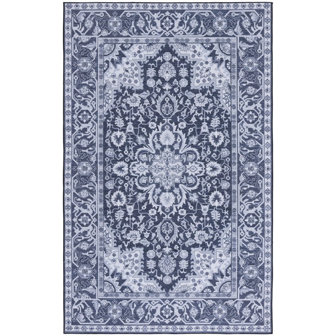 SAFAVIEH Tucson Collection TSN101Q Red / Blue Rug Image 7