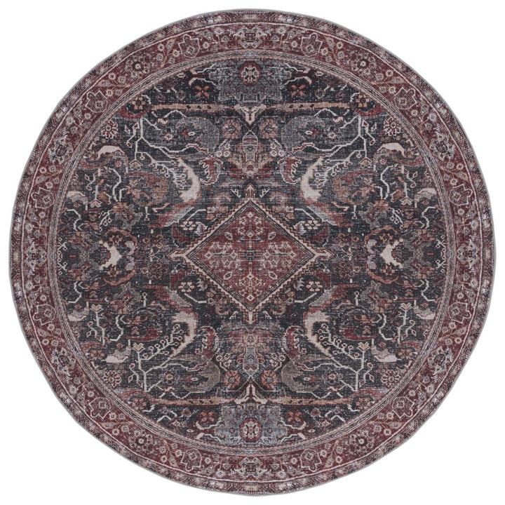 SAFAVIEH Tucson Collection TSN133U Pink / Beige Rug Image 1