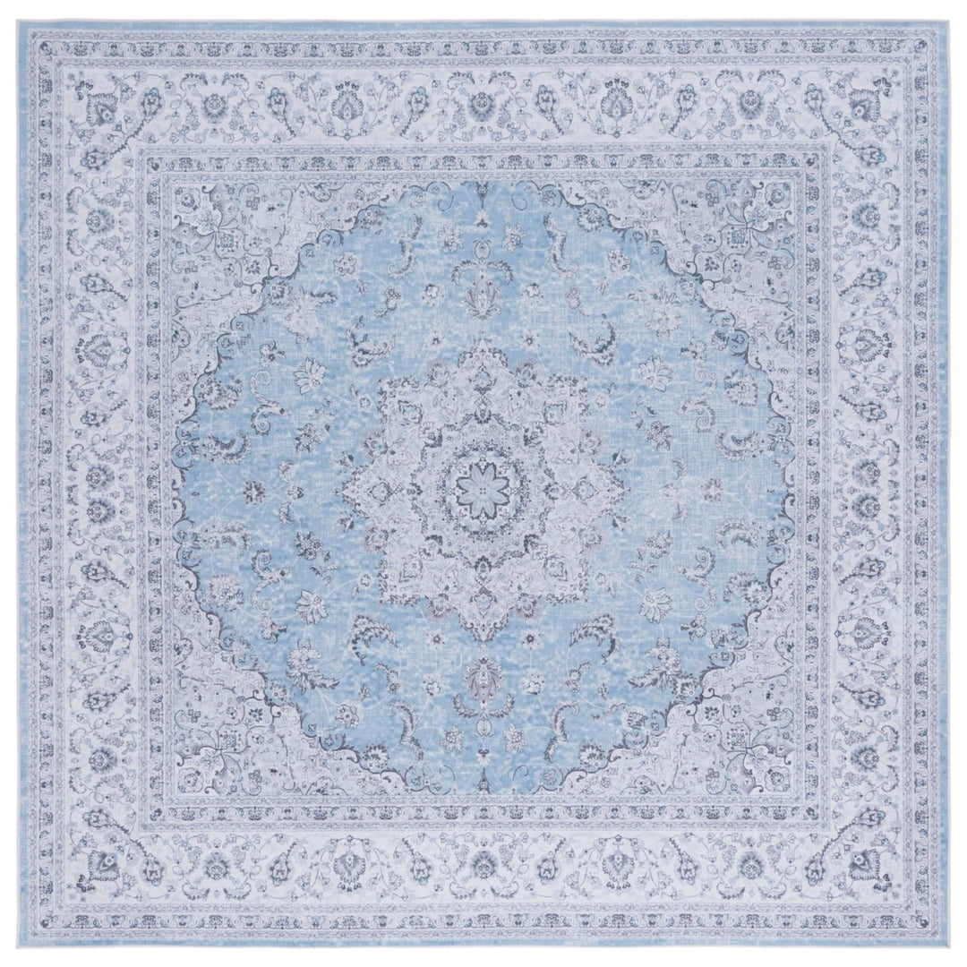 SAFAVIEH Tucson Collection TSN164M Blue / Red Rug Image 1