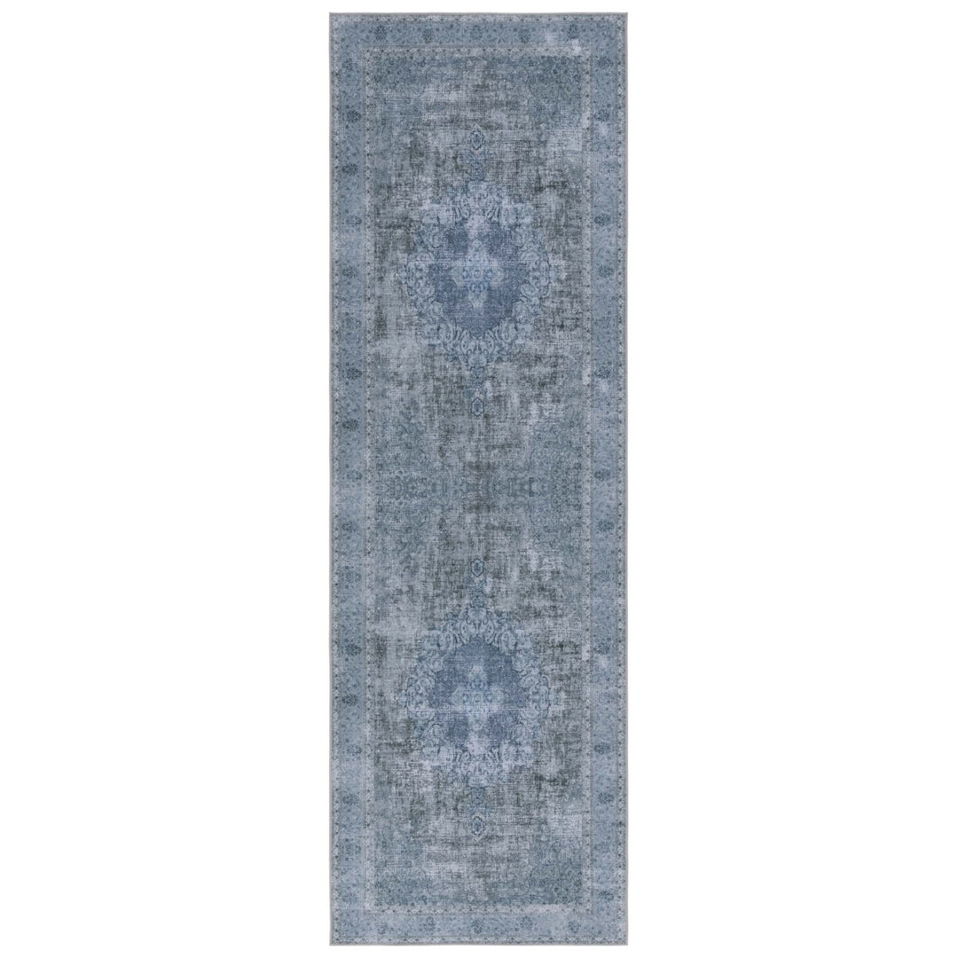 SAFAVIEH Tucson Collection TSN168P Rust / Navy Rug Image 1