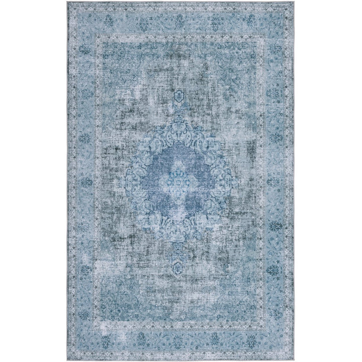 SAFAVIEH Tucson Collection TSN168P Rust / Navy Rug Image 1