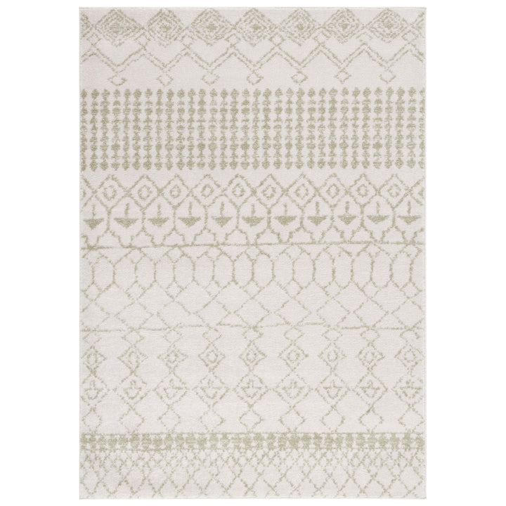 SAFAVIEH Tucson Collection TSN185P Rust / Beige Rug Image 4