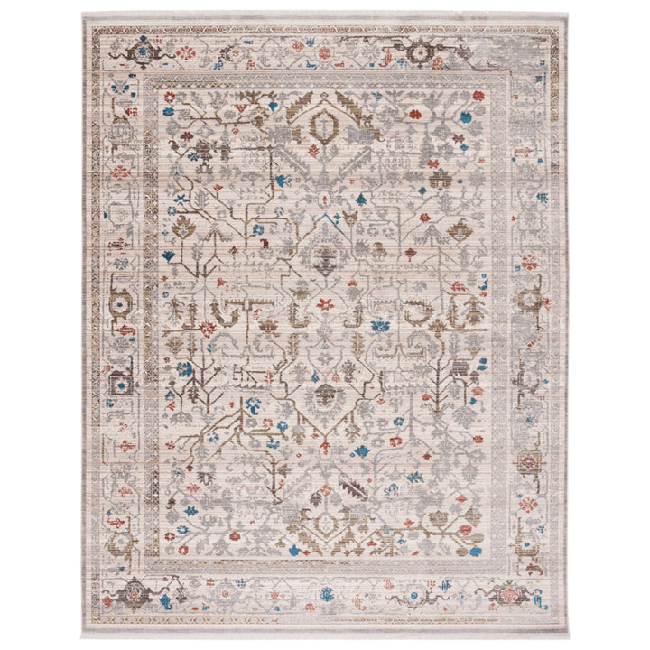 SAFAVIEH Vintage Leather VTL602F Grey / Natural Rug Image 8