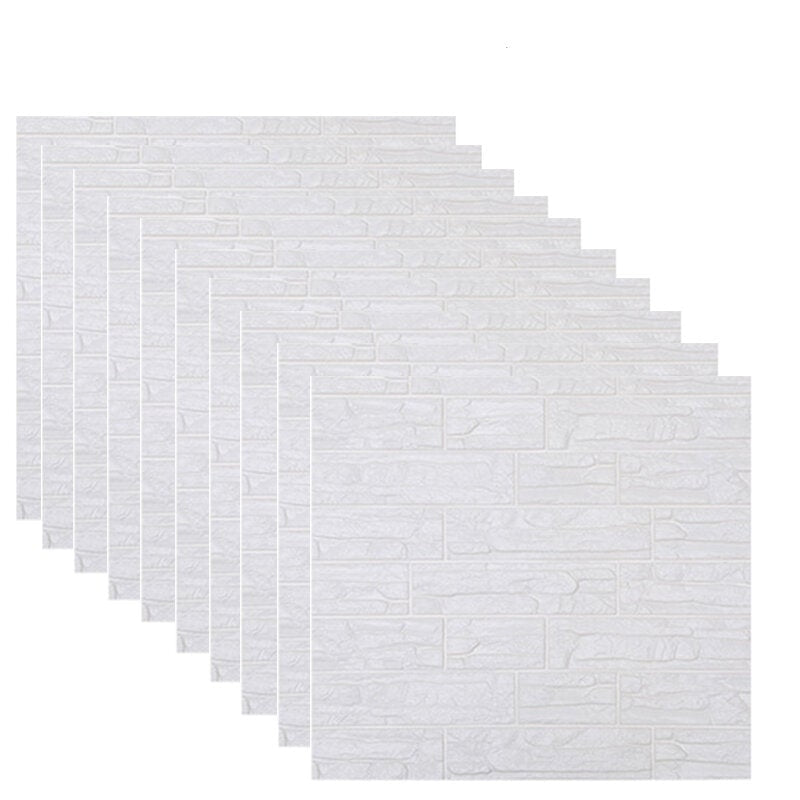 1,5,10PCS 3D Wall Stickers Imitations Brick Waterproof Self-adhesive Image 3