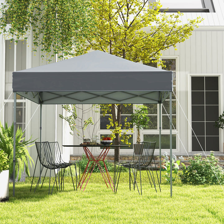 Patio 6.6 x 6.6ft Outdoor Pop-up Canopy Tent UPF 50+ Portable Sun Shelter Image 3